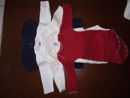 lot de 4 bodies